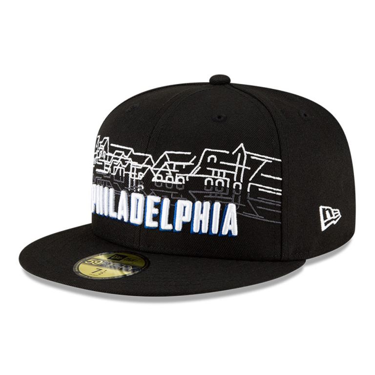 Gorras New Era 59fifty Negros - Philadelphia 76ers City Edition 05738SUJE